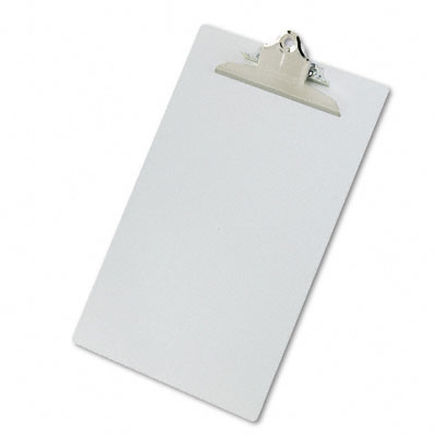 Saunders 22519 Recycled Aluminum Clipboard 1 in.Capacity Holds 8 1/2 x 14 Silver