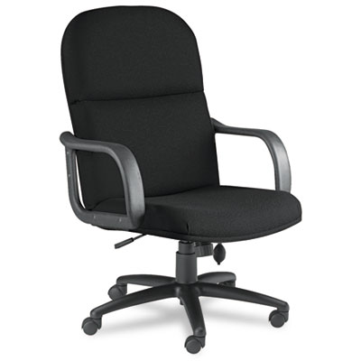 Tiffany 1801AG2113 Big  Tall Executive SwivelTilt Chair with Loop Arms Olefin Fabric BK