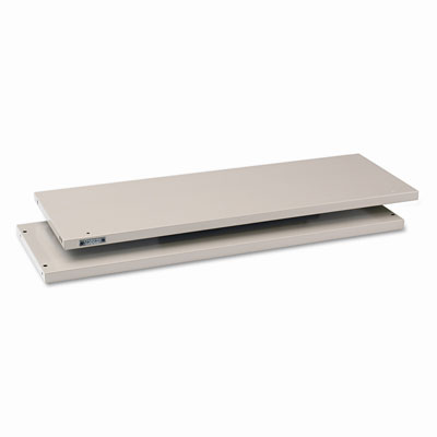 Tennsco AS36LBTSD Add-A-Stack Shelving System Top+Base Unit 36w x 13-3/16d x 10h Sand 2 Cartons