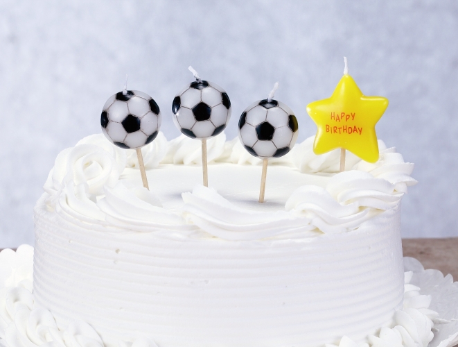 Biedermann and amp; Sons C1609A Soccer Theme Birthday Candles