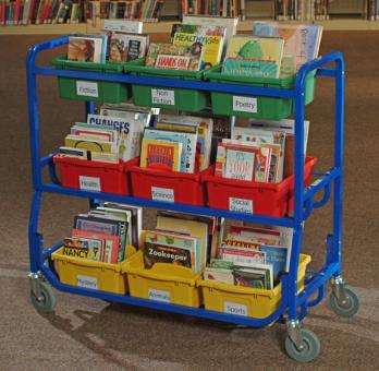 - Lw430 - Cart - Library On Wheels