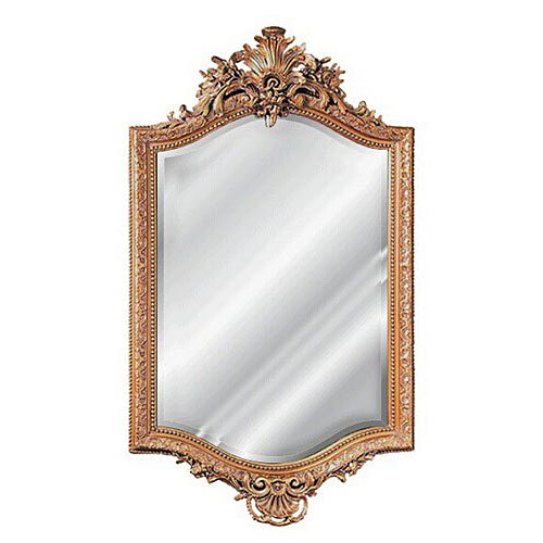 Hickory Manor 7125vg 18th Century French Beveled Mirror - Antique Gold Finish