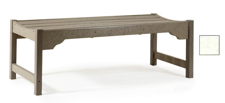 Casual Living Backless Benches White