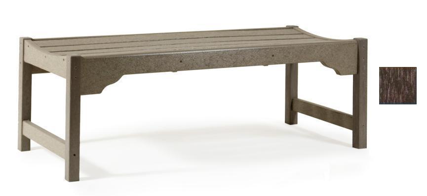 Casual Living Backless Benches Charcoal