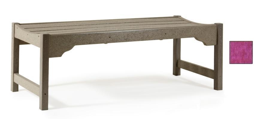 Casual Living Backless Benches Purple