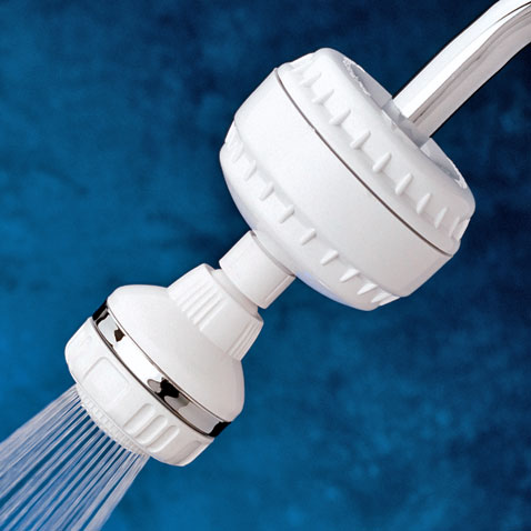 Sprite SLB-CM-A Brass Slim Line Shower Filter - Chrome With Showerhead
