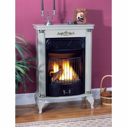 World Marketing FMK2502 The Windsor Gas Fireplace in Almond