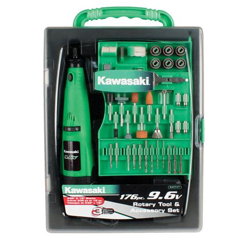 Alltrade Tools 840747 KW 176PC 9.6V ROTARY TOOL  ACC SET