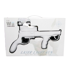 CET Domain 10300124 Innax Multifunctional laser light gun for Wii White