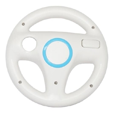 CET Domain 1-030-01-37 Innax Wii Racing Steering Wheel- White