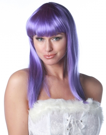 Wicked Wigs 812223011301 Eden Purple Wig
