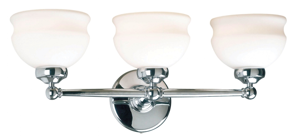 Vanity Lighting Kenroy 90523PN Shire 3 Lt Vanity- Polished Nickel Finish KENR2115