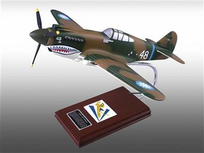 Toys and Models P-40B Warhawk flown by Tex Hill