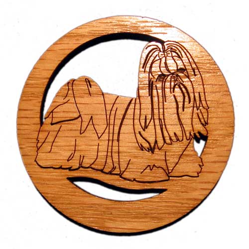 CAMIC designs DOG012M LaserEtched   Dog Magnets Set of 6