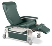 Cheap Drop-Arm Care Cliner with Steel Casters - 655