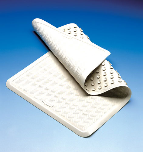 Bathtub Safety Mat Medium White 15.75 x 27.5 -... by Complete Medical Supplies