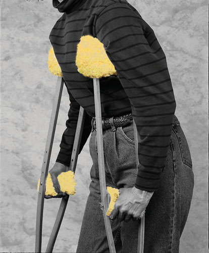 Complete Medical Supplies 1547 Care Products Crutch Sheepskin Covers