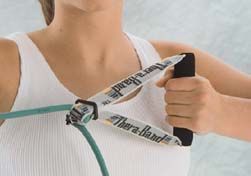 Exercise Handles for TheraBand and Can-Do Band - Pair - 10066P