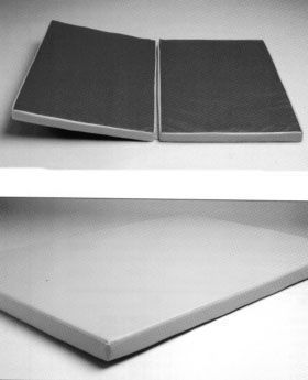 Exercise Mat with Handles Center Folding 2'x6'x2 - 20032A