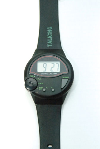 Talking Wrist Watch-English Round Face - 3911