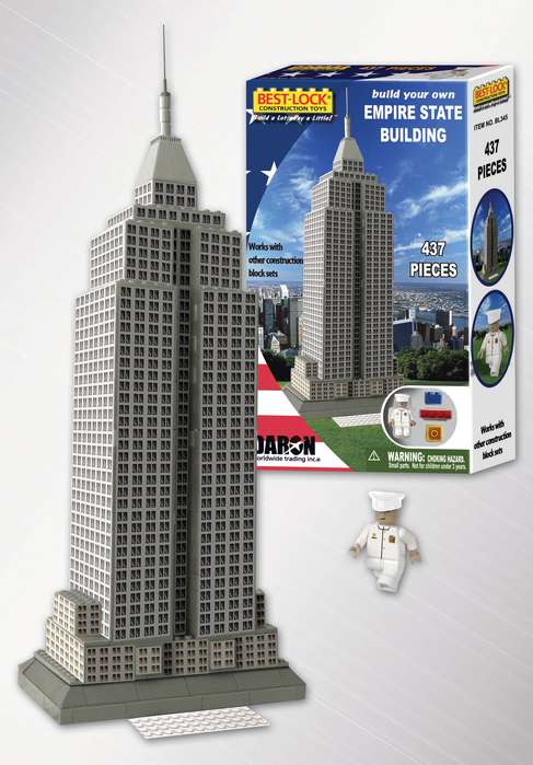 Bl345 Empire State Building Construction Toy
