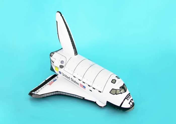 Eb0876 15'' Space Shuttle Inflatable