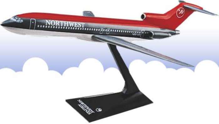 Lp1037 B727-200 Northwest Airlines - 1990s