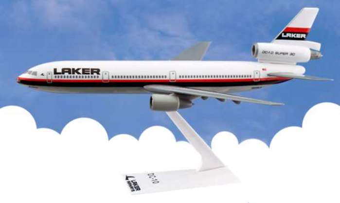 Lp33249n Dc-10 Laker Airways - Nc
