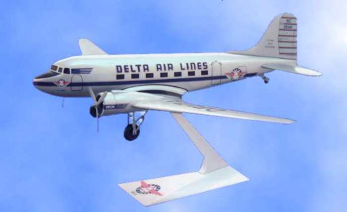 Lp5321 Dc-3 Delta Airlines
