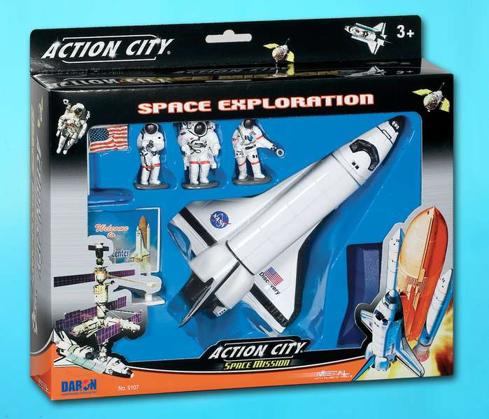 Rt9107k Space Shuttle 7 Piece Playset With Kennedy
