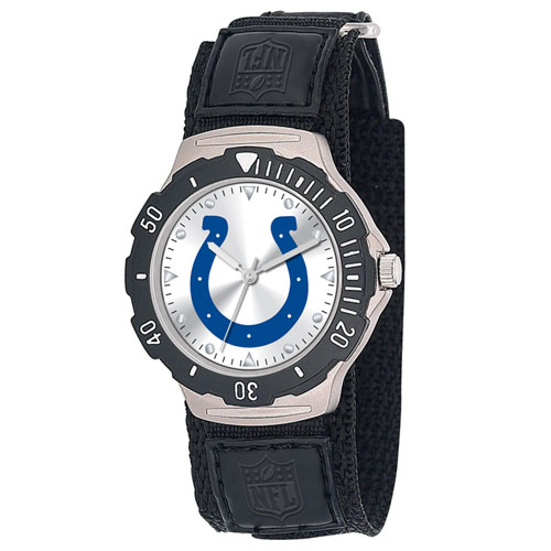 Game Time NFLAGVIND Indianapolis Colts Agent Velcro Watch