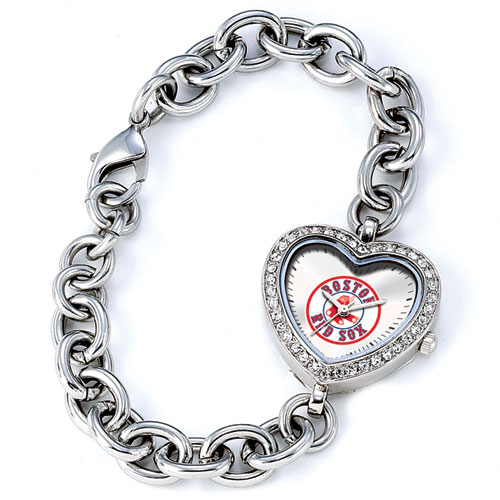 Game Time MH-BOS2 Boston Red Sox Heart Watch Sox Logo