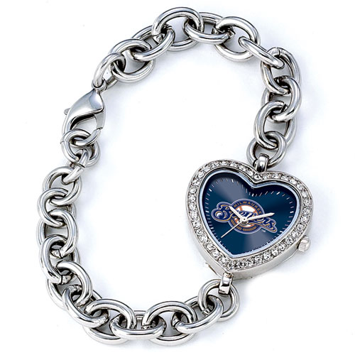 Game Time MH-MIL Milwaukee Brewers Heart Watch