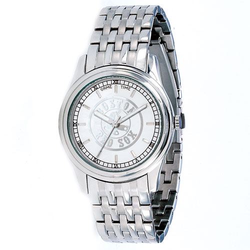 Game Time MR-BOS2 Boston Red Sox President Series Sox Logo Watch