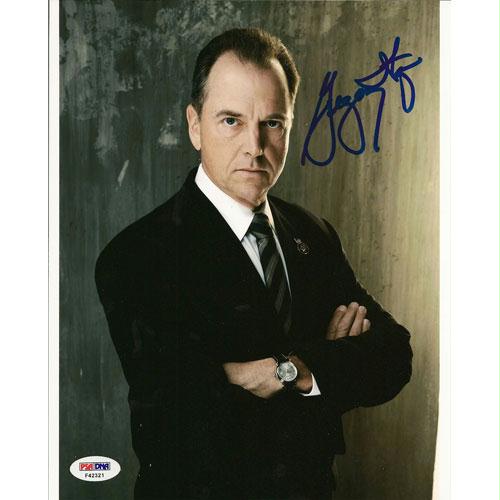 American Icon Autographs Gregory Itzin  24 Inch President Signed Autographed 8x1