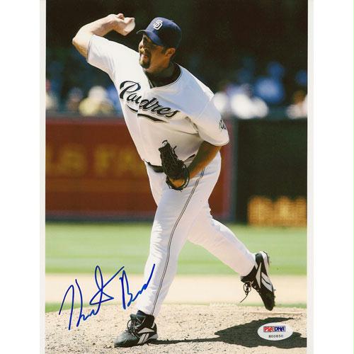 American Icon Autographs Heath Bell - San Diego Padres Signed Autographed 8x10 Photo