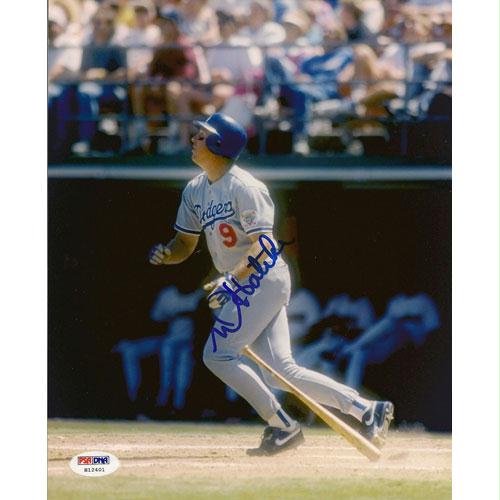 American Icon Autographs Mickey Hatcher - Los Angeles Dodgers Signed Autographed 8x10 Photo