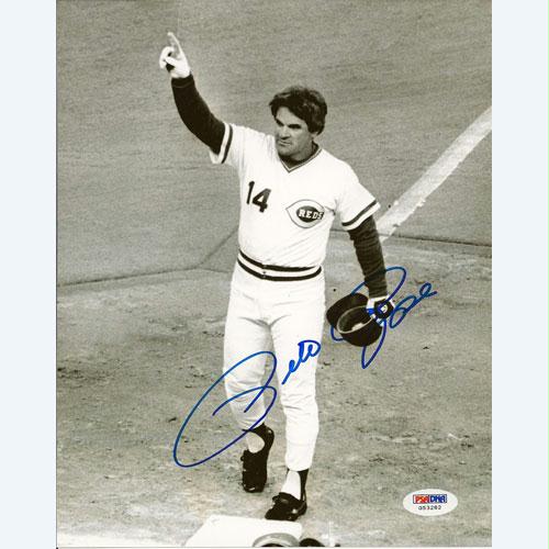 American Icon Autographs Pete Rose - Cincinnati Reds Signed Autographed 8x10 Photo