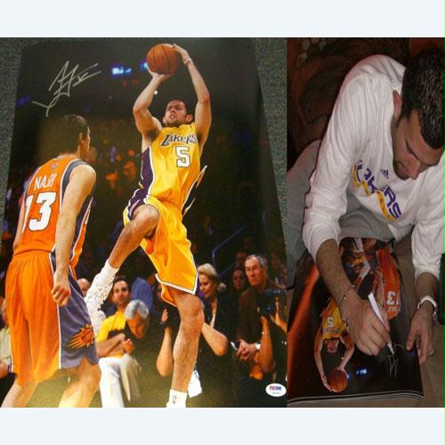 American Icon Autographs Jordan Farmar - Los Angeles Lakers Signed Autographed 16x20 Photo