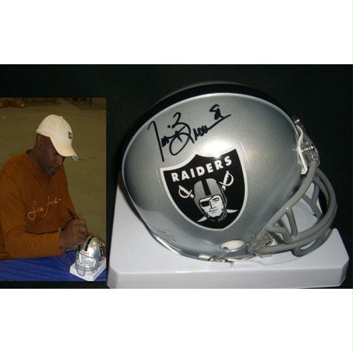American Icon Autographs Tim Brown - Oakland Raiders Signed Autographed Mini Helmet