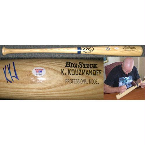 American Icon Autographs Kevin Kouzmanoff - San Diego Padres Autographed Official Pro Model Baseball Bat