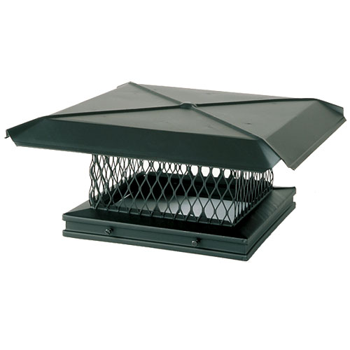 100233 Gelco 13x13 Galvanized Gelco Chimney Cover
