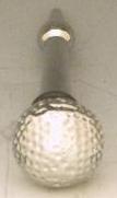 Mayer Mill Brass - WSG-1 - Golf Ball Wine Bottle Stopper - Chrome Plated