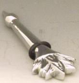 Mayer Mill Brass - WSP-1 - Pineapple Wine Bottle Stopper - Chrome Plated