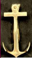 Mayer Mill Brass - SAK-1 - Anchor Door Knocker - Small