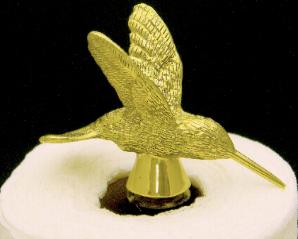 Mayer Mill Brass - TWR-B - Hummingbird Paper Towel Holder