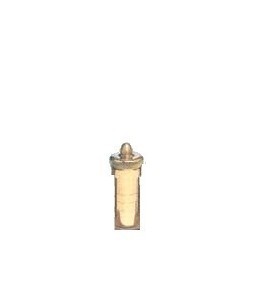 Pepper Mill Imports 22 Personal Pepper Mill  Brass withpouch 3 Inch