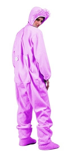 81329-PK Pink Big Baby Costume - Size Adult Standard