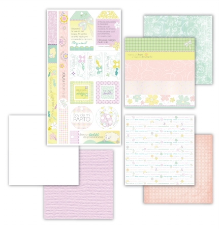 Spanish Memories 400-12 Project Kit Bebe Nina - Baby Girl