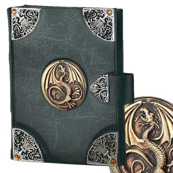 Alchemy Gothic BE18 Terra Dragon Organizer Cover - Grey